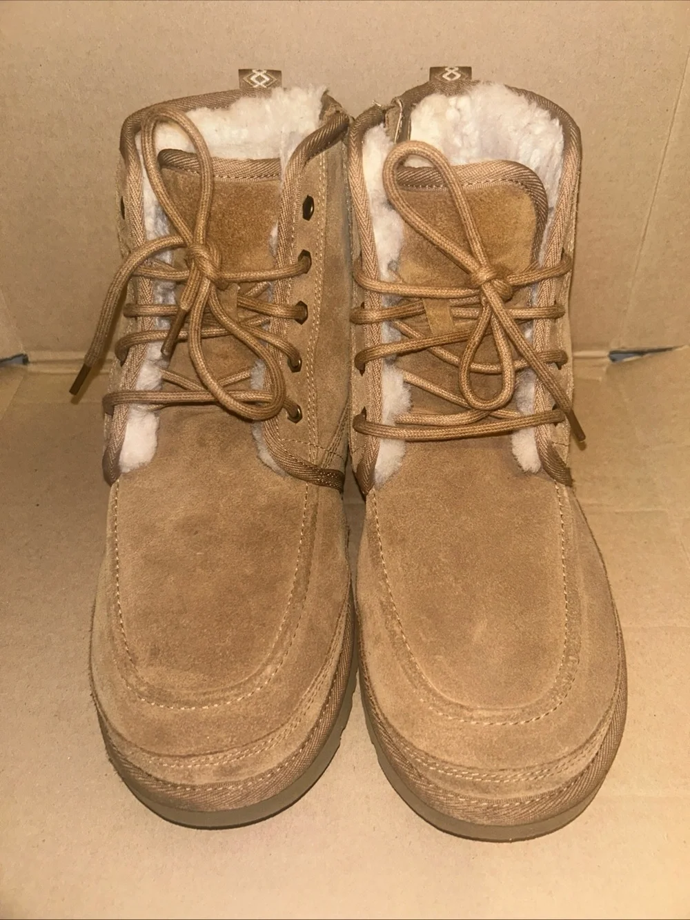 UGG Neumel Moc Chestnut Suede Chukka Boots 1121645 Men’s Size 9